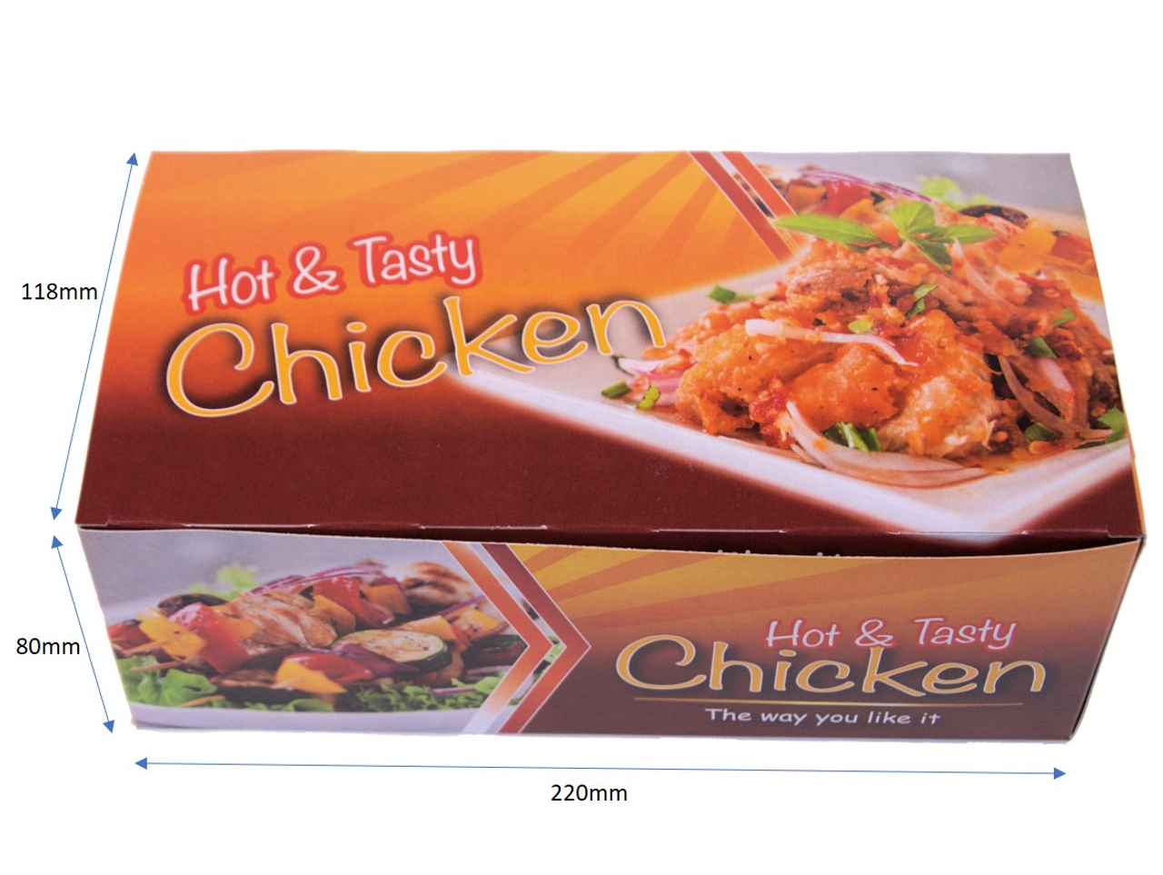 Packaging Take Away Fried Chicken Box 
