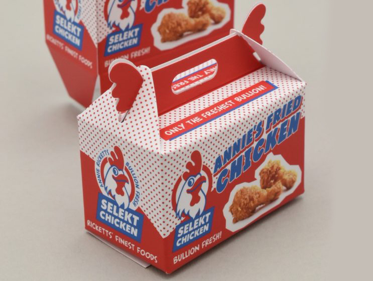 Take Away Fast Food Package Box 