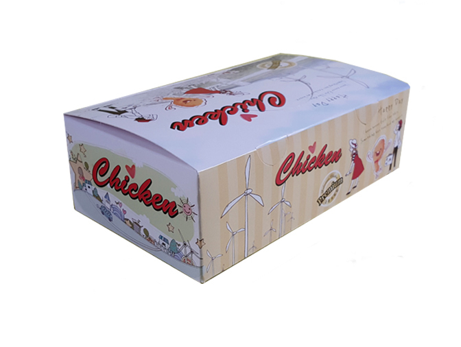 Food Delivery Fried Chicken Boxes