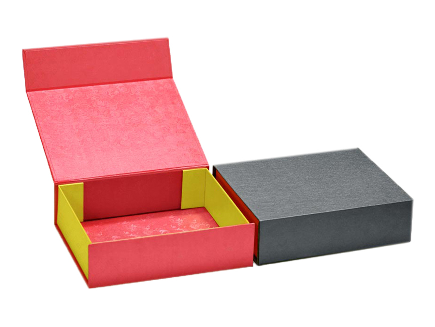 Red Magnet High-end Gift Jewelry Box Cardboard Box 