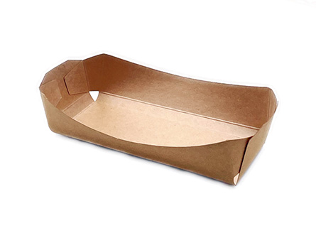 Disposable Ivory Paper Food Trays