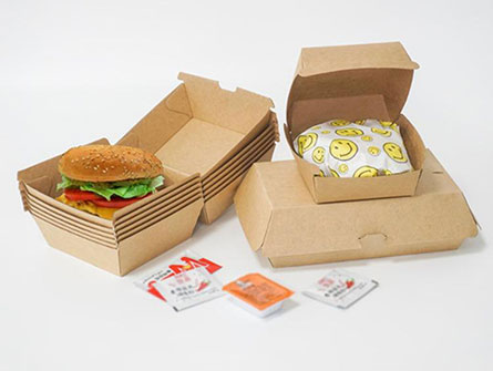 Paper Burger Hamburger Box