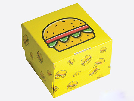Fast Food Packaging Burger Box