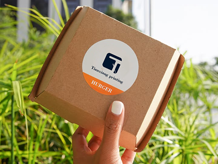 Burger Meal Box With Print