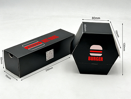 Hot Dog Burger Folders Package Box Set