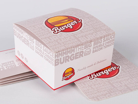 Fast Food Packaging for Burger Togo Boxes