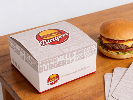 Fast Food Packaging for Burger Togo Boxes