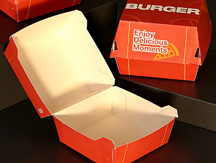 Burger Paper Box Cardboard