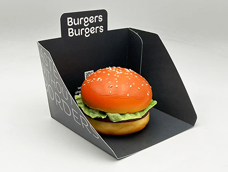 Food Burger Display Box