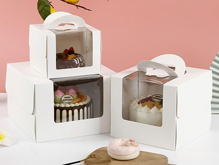Window Packaging Box For Cake