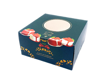 Custom Printed Cake Packing Box 