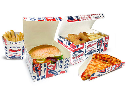 Take Away Food Packaging Box