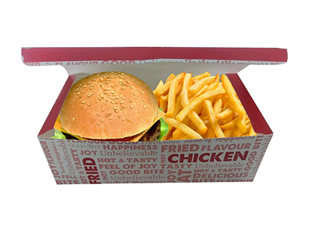 Fried Chicken Box Fast Food Packaging