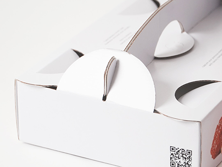 Foldable Takeaway Packaging Box with Handle