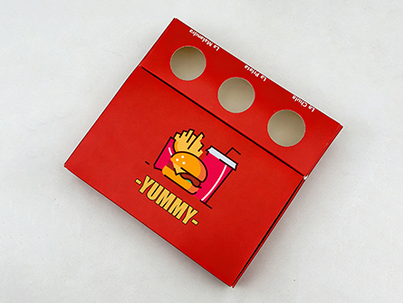 Fast Food Paper Boxes with Sauce Dip