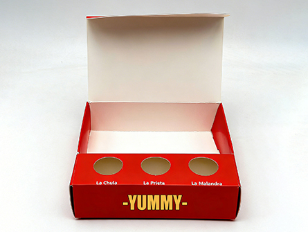 Fast Food Paper Boxes with Sauce Dip