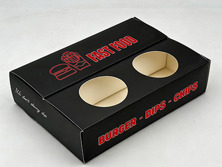 Packaging Box With Sauces Divider 