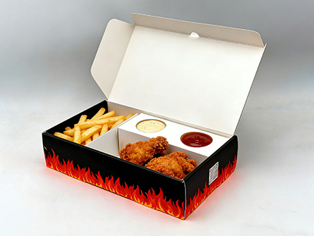 Takeout Compartment Box with Dip
