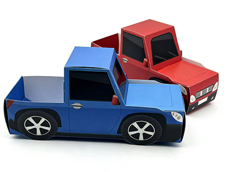 Car Shaped Paper Packaging Box