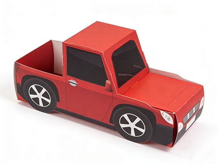 Car Shaped Paper Packaging Box