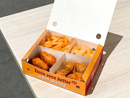 Fried Chicken Box with Dividers