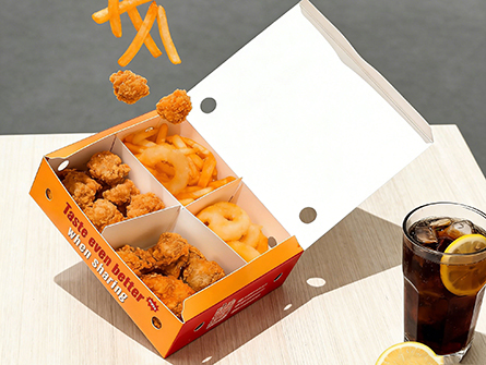Fried Chicken Box with Dividers