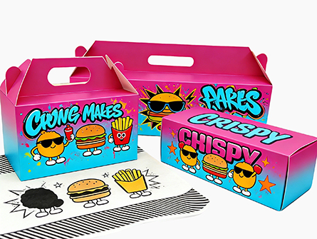 Packaging Fried Chicken Box