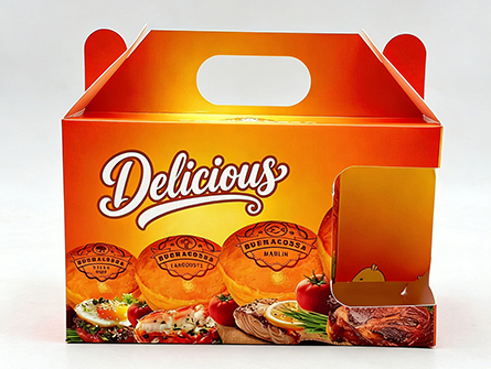 Burger Orange Fried Chicken Box
