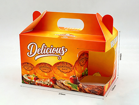 Burger Orange Fried Chicken Box