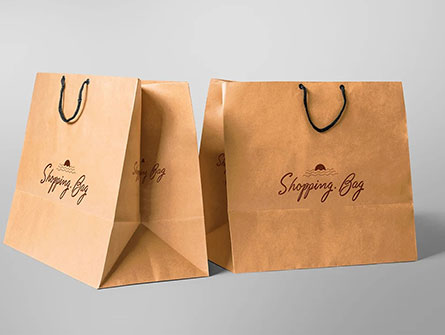 Take Out To Go Brown Paper Bag