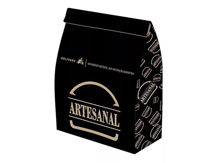 Fast Food Kraft Paper Bag