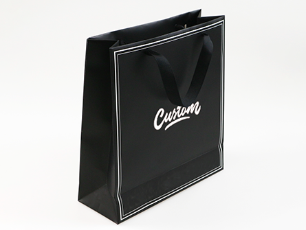 Shopping Clothing Black Paper Bags