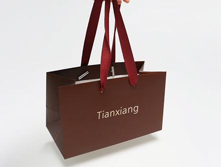 Gold Stamping Printed Paper Gift Bags