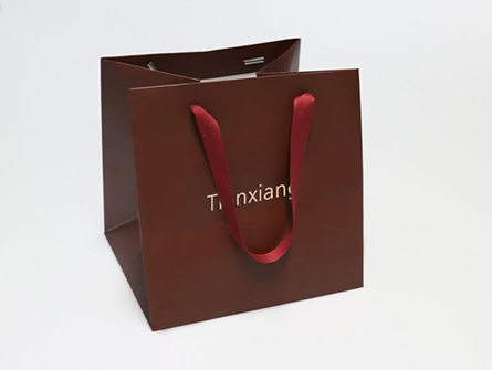 Gold Stamping Printed Paper Gift Bags