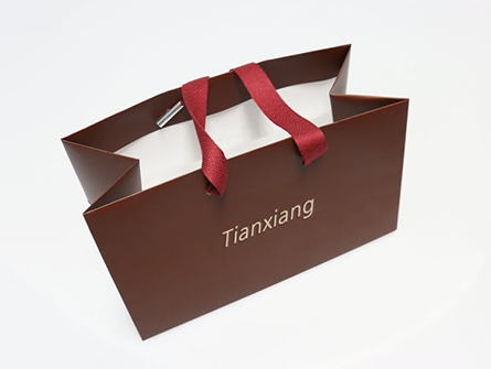 Gold Stamping Printed Paper Gift Bags