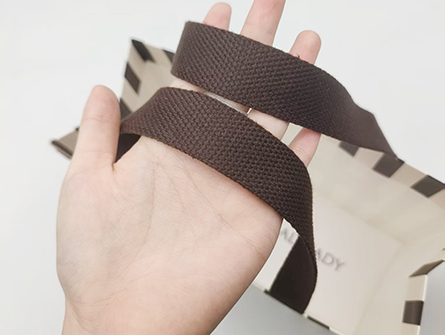 Striped Clothing Paper Bag With Logo