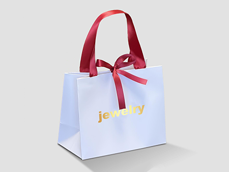 Small Gift Paper Bag For Jewelry