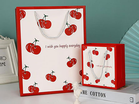 Uebst Cherry Design Pabeier Poschen