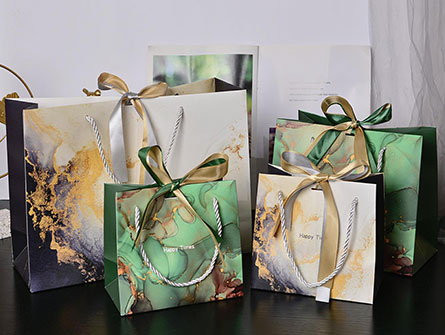 Marble Gift Paper Bags