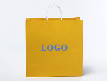 Kraft Paper Bag With Twisted