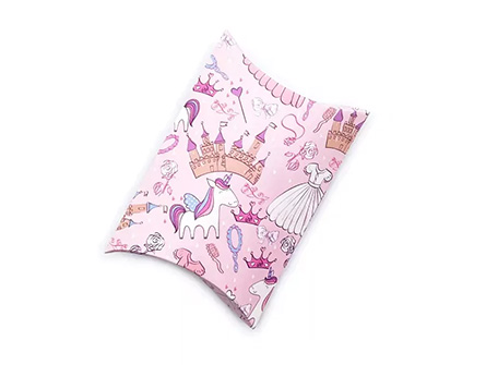 Custom Made Pillow Shape Box