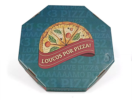 Custom Octagon Pizza Boxes