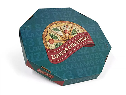 Custom Octagon Pizza Boxes