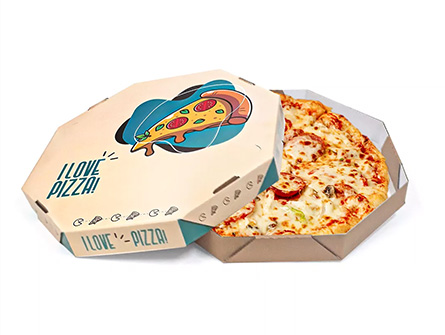 Custom Octagon Pizza Boxes