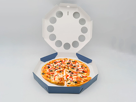 Custom Octagonal Pizza Boxes