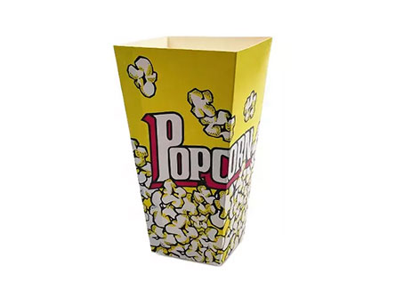 Classical Yellow Popcorn Boxes